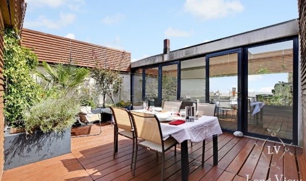 Aménagement et végétalisation d'une terrasse 